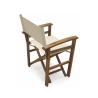 Silla de director plegable madera de acacia poliéster Bali Rebajas
