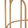 Mesa baja redonda de metal y ratán 55x40x40cm Samui Rebajas