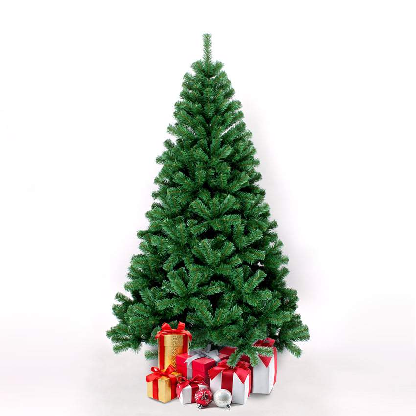 Árbol de Navidad Artificial Verde Clásico de 180 cm con Soporte - Modelo Stockholm