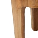 Taburete artesanal de madera de teca estilo étnico Stold Catálogo