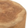 Taburete artesanal de madera de teca estilo étnico Stold Elección