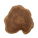 Taburete artesanal de madera de teca natural estilo étnico Budut Catálogo