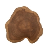 Taburete artesanal de madera de teca natural estilo étnico Budut Catálogo