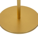 Mesa alta redonda de metal dorado 51x100cm Doha Descueto