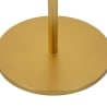 Mesa alta redonda de metal dorado 51x100cm Doha Descueto