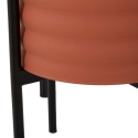Set de 3 portamacetas redondos modernos de metal colorido Milly Tris Catálogo