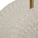 Lámpara de techo de metal dorado con pantallas de vidrio decorado Glass Catálogo