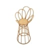 Soporte para macetas de metal y ratán estilo boho chic Panama Tower Oferta