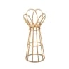 Soporte para macetas de metal y ratán estilo boho chic Panama Tower Venta