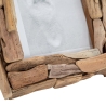 Portafotos de madera rectangular 21x26 cm Nature Rebajas