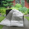 Edredón de verano para cama individual 155x220 cm Islanda Rebajas