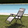 Silla tumbona de playa y jardín reclinable y plegable Rio Precio