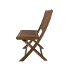 Banco plegable de 2 plazas de madera de acacia 104x61x90cm Bali Rebajas