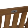Banco plegable de 2 plazas de madera de acacia 104x61x90cm Bali Catálogo