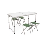 Set de mesa maleta y 4 taburetes plegables de camping Pic-Quick Promoción