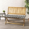 Cojín de exterior acolchado e impermeable 45x120cm Tayrok Rebajas