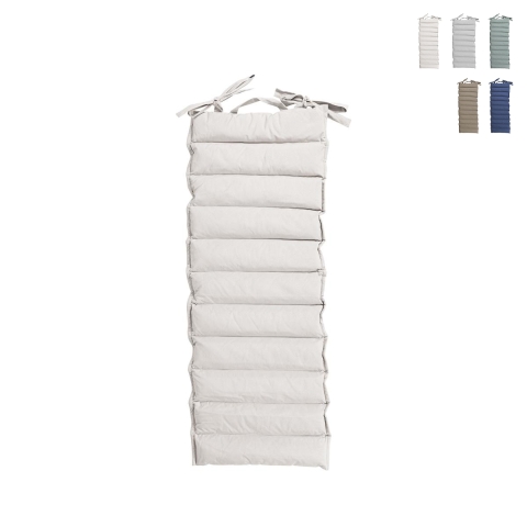 Cojín de exterior acolchado e impermeable 45x120cm Tayrok Promoción