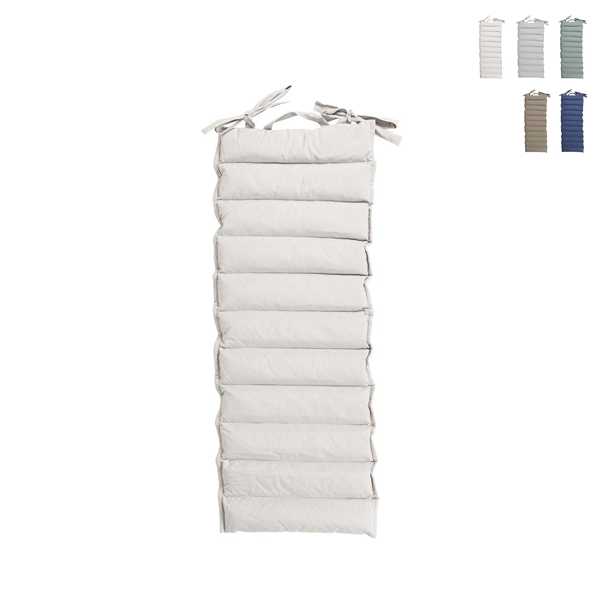 Cojín de exterior acolchado e impermeable 45x120cm Tayrok