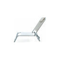 Silla de playa plegable con cojín de aluminio Grecia Oferta