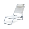 Silla de playa plegable con cojín de aluminio Grecia Descueto