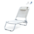 Silla de playa plegable con cojín de aluminio Grecia Promoción