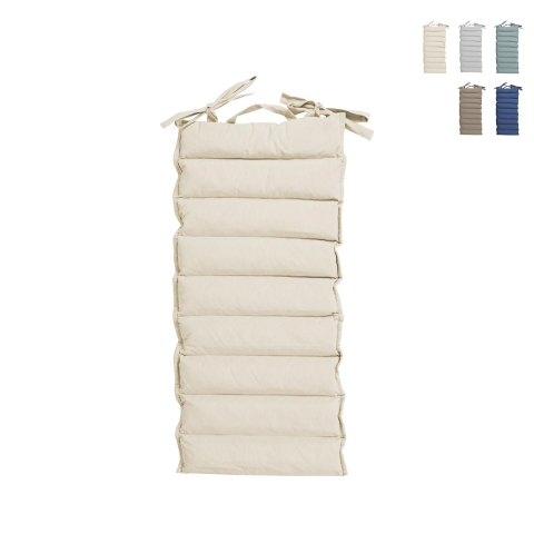 Cuscino outdoor imbottito idrorepellente rettangolare 45x95cm Delua Promoción