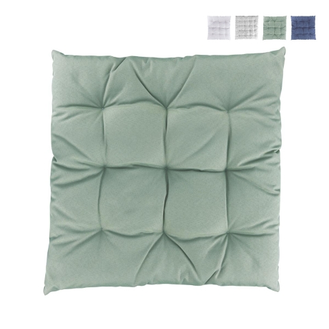 Cuscino sedia outdoor imbottito idrorepellente 50x45cm Omari Promoción