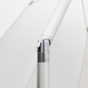 Sombrilla de playa Ø2,4 m de aluminio 16 varillas inclinable Shangai Oferta