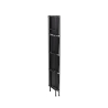 Estantería exterior plegable slim de 4 estantes en hierro forjado Nuvia Catálogo