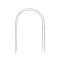 Arco da giardino in ferro 140x240 cm Eden Promoción