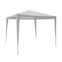 Gazebo 3x3 idrorepellente montaggio rapido con kit bianco Tropico Descueto