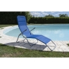 Tumbona de jardín reclinable plegable basculante Neleko Venta