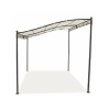 Gazebo veranda impermeable 3x2,5m de hierro color crudo Sarnok Venta