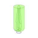 Funda protectora impermeable para sombrilla de palo central Amuka Venta