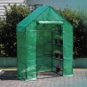 Invernadero de caseta para plantas con 4 estantes y cubierta protectora Branik Venta