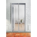Mosquitera magnética para puerta 130x220 cm cinta adhesiva doble 8 imanes Zanzibar Stock