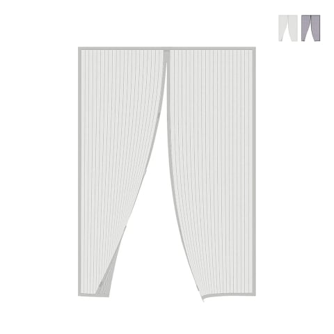 Mosquitera magnética para puerta 130x220 cm cinta adhesiva doble 8 imanes Zanzibar Promoción