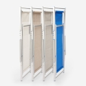 2 Tumbonas mar playa reposabrazos aluminio plegable Riccione Gold Lux 