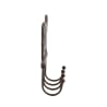 Perchero de pared de hierro fundido con 4 ganchos Garden Oferta