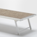 Tumbonas plegables de aluminio con parasol para playa - Santorini Limited Edition Compra