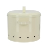 Bote de cocina de hojalata para patatas con orificios y tapa Modelo