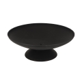 Brasero de jardín exterior redondo de hierro fundido negro 50 cm Promoción