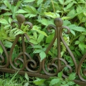 Bordura decorativa para parterre en hierro fundido 38cm Oferta