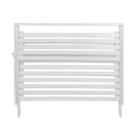 Estantería escalera para macetas 2 estantes de madera blanca Oferta