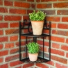 Estantería de esquina para pared con 2 estantes plegables Venta