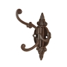 Colgador decorativo de pared con 3 ganchos giratorios de hierro fundido Venta