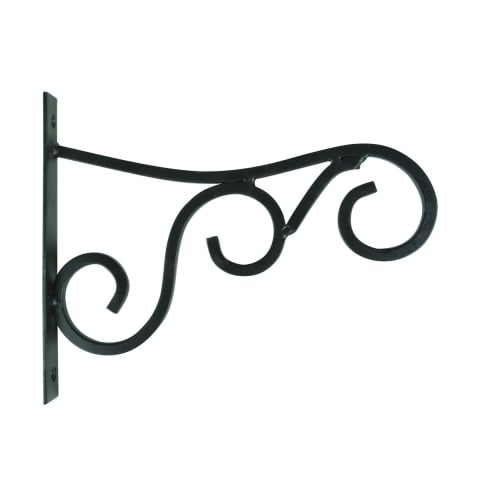 Gancho para cesta colgante soporte de metal negro Promoción