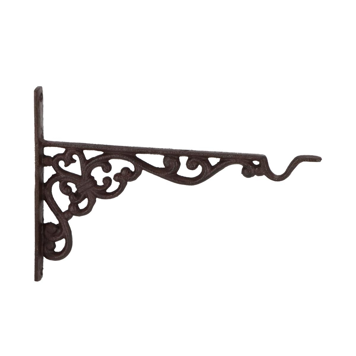 Soporte de pared en hierro fundido para cesta Promoción Soporte de pared en hierro fundido para cesta Promoción