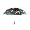 Paraguas fantástico con estampado de pajaritos que cambia de color con la lluvia Stock