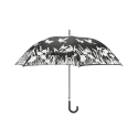 Paraguas fantástico con estampado de pajaritos que cambia de color con la lluvia Modelo
